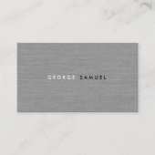 Elegant Minimal Business Branding Visitenkarte (Vorderseite)