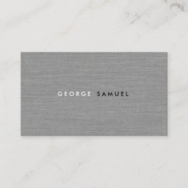 Elegant Minimal Business Branding Visitenkarte