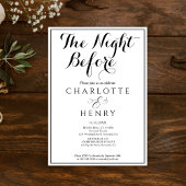 Elegant Minimal Einladung