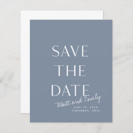 Elegant Minimal Save the Date