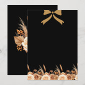 Elegant Minimal Wedding Invitation Template Einladung (Vorne/Hinten)