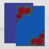 Elegant Minimal Wedding Invitation Template Einladung (Vorne/Hinten)