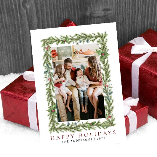 Elegant Minimal Weihnachten | Moderne Familie 1 Fo