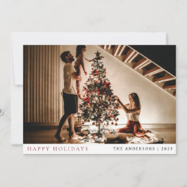 Elegant Minimal Weihnachten | Modernes Familienpor