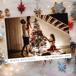 Elegant Minimal Weihnachten | Modernes Familienpor