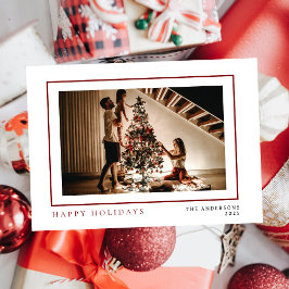 Elegant Minimal Weihnachten | Modernes Familienpor