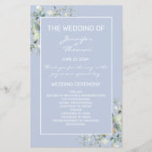 Elegant, Minimalismus, grüne Blätter Fanprogramm (Vorderseite)