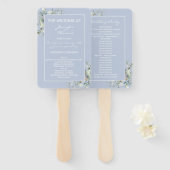 Elegant, Minimalismus, grüne Blätter Fanprogramm Fächer (Vorne und Hinten)