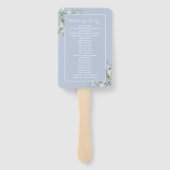 Elegant, Minimalismus, grüne Blätter Fanprogramm Fächer (Rückseite)