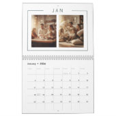 Elegant Minimalist Family Photo Calendar 2026 Kalender (Jan 2026)