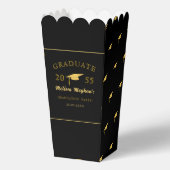  Elegant Minimalist Graduation Cap Grad Party  Geschenkschachtel (Vorderseite)