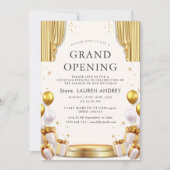 Elegant Minimalist Grand Opening Invitation Einladung (Vorderseite)