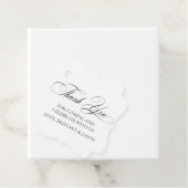 Elegant Minimalist modern Geschenkanhänger (Beispiel)