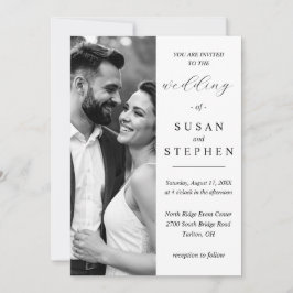 Elegant Minimalist Wedding Invitation Card Einladung