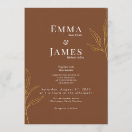 Elegant Minimalist Wedding Invitation | Modern Einladung