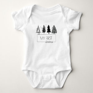 Elegant Minimalistisch Baby Strampler