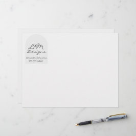 Elegant Minimalistisch Briefbogen