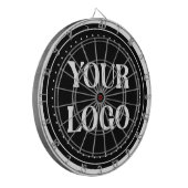 elegant, Minimalistisch, elegant und individuell a Dartscheibe (Vorderseite Links)