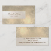 Elegant Minimalistisch, gestreift, schlank Visitenkarte (Vorne/Hinten)