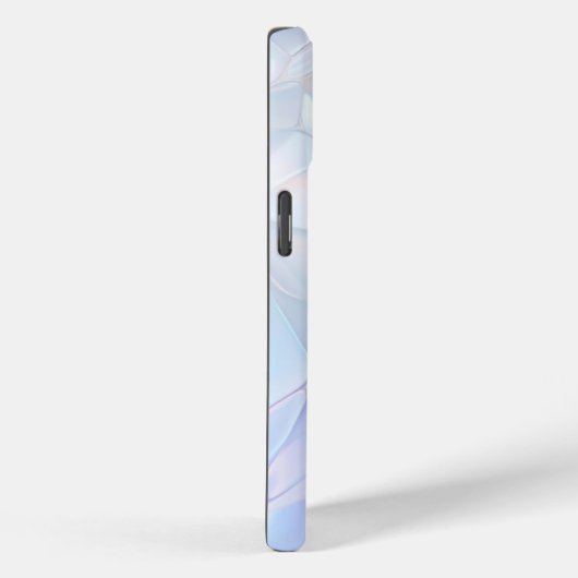 Elegant Minimalistisch Holographic iPhone 15 Case (Rückseite / Rechts)