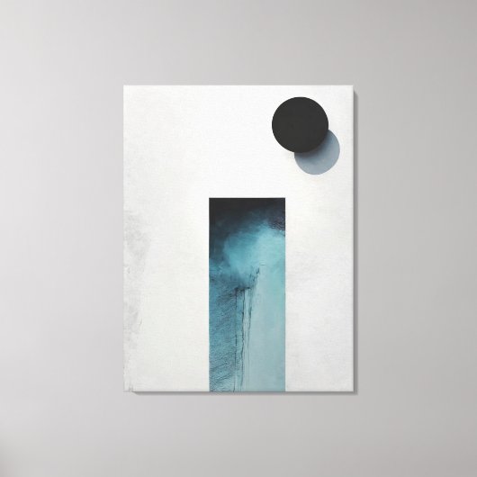 Elegant Minimalistisch Leinwanddruck (Vorderseite)