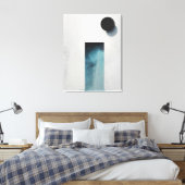 Elegant Minimalistisch Leinwanddruck (Insitu (Schlafzimmer))