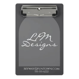 Elegant Minimalistisch Mini Klemmbrett