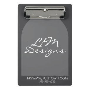 Elegant Minimalistisch Mini Klemmbrett