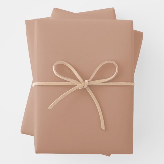 Elegant Minimalistisch und elegant geklatscht Geschenkpapier Set (Beispiel)