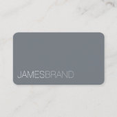 Elegant Minimalistisch Visitenkarte (Vorderseite)