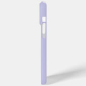 Elegant Misty Lilac Personalisiert Name - Case-Mate iPhone Hülle (Rückseite / Links)