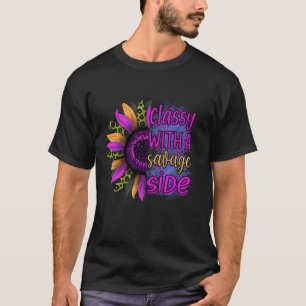 "Elegant mit einer wilden Seite" – Leopardenprint T-Shirt