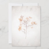 Elegant mit Foto Hochzeiten Einladungen (Rückseite)