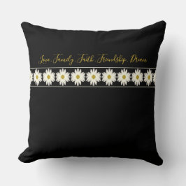 Elegant mit Inspirierend Typografie Kissen