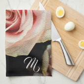 Elegant Mit Monogramm Geschirrtuch (Viertel Falte)