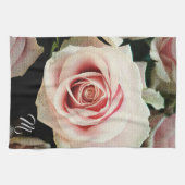 Elegant Mit Monogramm Geschirrtuch (Horizontal)