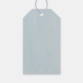 Elegant Mitte Jahrhunderts Candy Cane Holiday Gesc Geschenkanhänger (Rückseite)