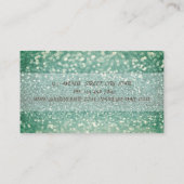 Elegant Mixer Sunflowers Bokeh Visitenkarte (Rückseite)