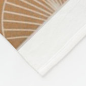 "Elegant Modern Abstract Pattern  Fleecedecke (Ecke)