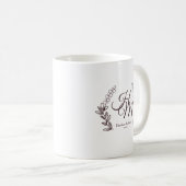 Elegant, Modern, and Minimalist Twigs Design Kaffeetasse (VorderseiteRechts)