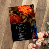 Elegant Modern Blumenstrauß Muttertag Einladung