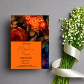 Elegant Modern Blumenstrauß Muttertag Einladung