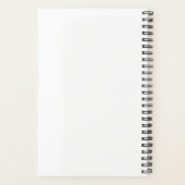 Elegant Modern Chic Simple Abstrakt Geometric Planer (Rückseite)