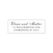 Elegant Modern Classic Wedding Permastempel (Design)