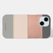 Elegant modern cool gestreift Case-Mate iPhone hülle (Rückseite (Horizontal))