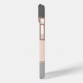 Elegant modern cool gestreift Case-Mate iPhone hülle (Rückseite / Links)