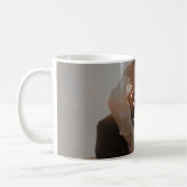 Elegant Modern Couple Photo Kaffeetasse (Links)