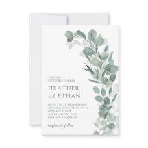 Elegant Modern Eukalyptus Greenerity Wedding