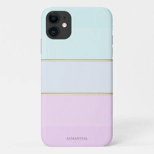 Elegant modern gestreift, allesamt Personalisiert Case-Mate iPhone Hülle