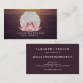 Elegant Modern Gold Lotus Logo Stilvoll aus Kupfer Visitenkarte (Vorne/Hinten)